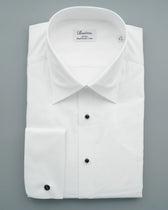 Stenströms Shirt Smoking Pleated White