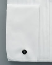 Stenströms Shirt Smoking Pleated White