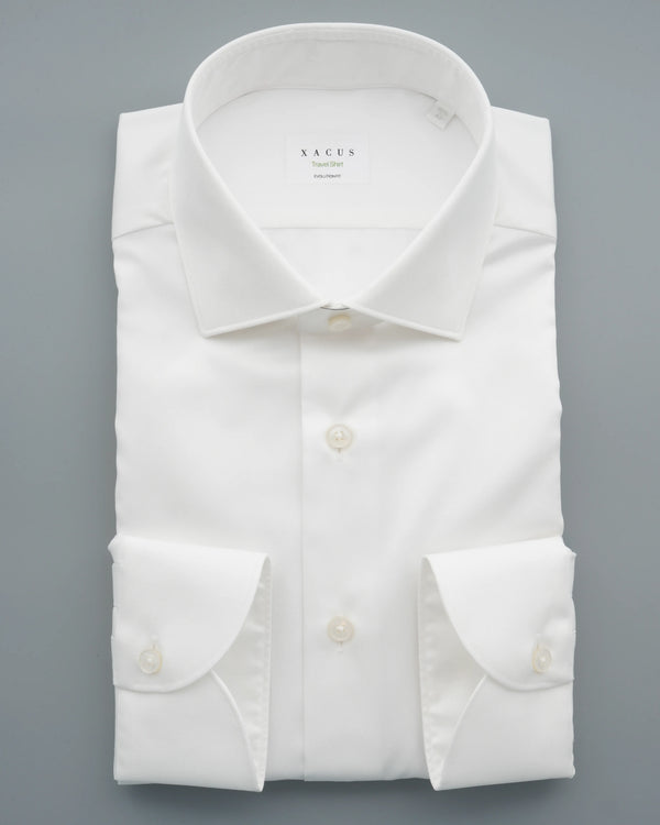 Xacus Shirt Travel Regular Fit White