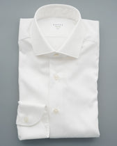 Xacus Shirt Travel Shirt Slim Fit White