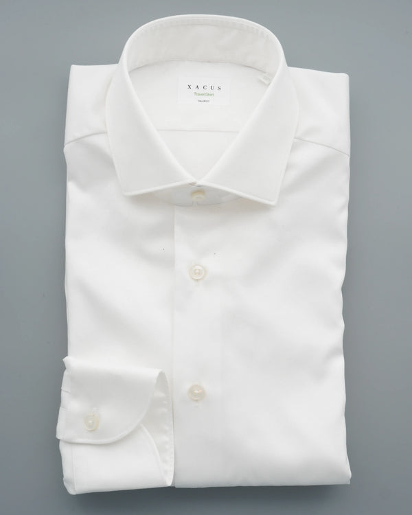 Xacus Shirt Travel Slim Fit White