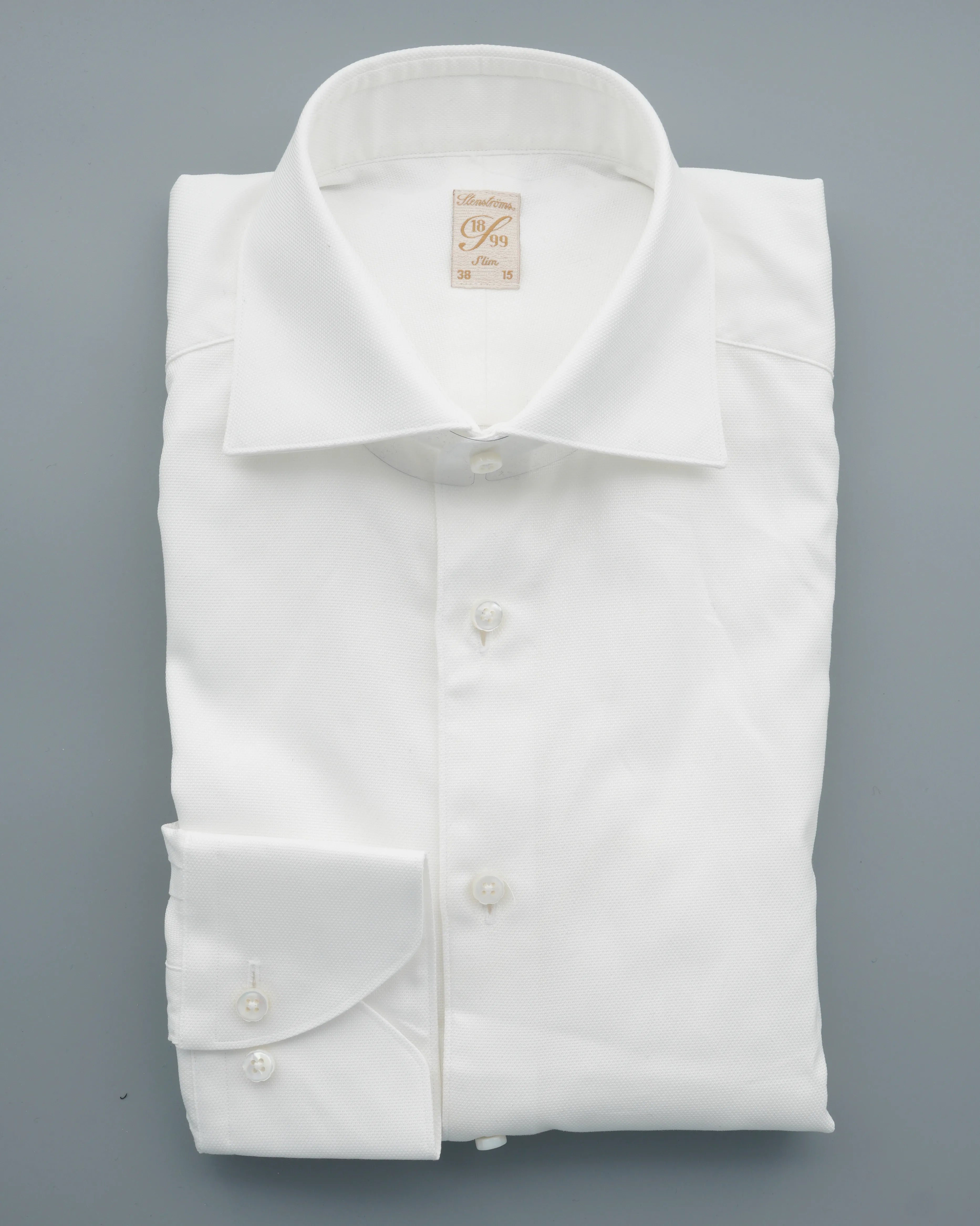 Stenströms Shirt 1899 Pure Cotton Light Blue