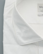 Bagutta Shirt Signature Stretch Slim Fit White