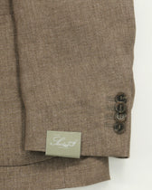 Studio 73 Jacket Solbiati Linen Light Brown