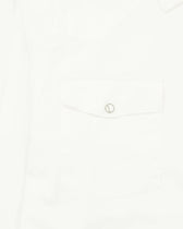 Dondup Western Shirt Pure Cotton Denim White
