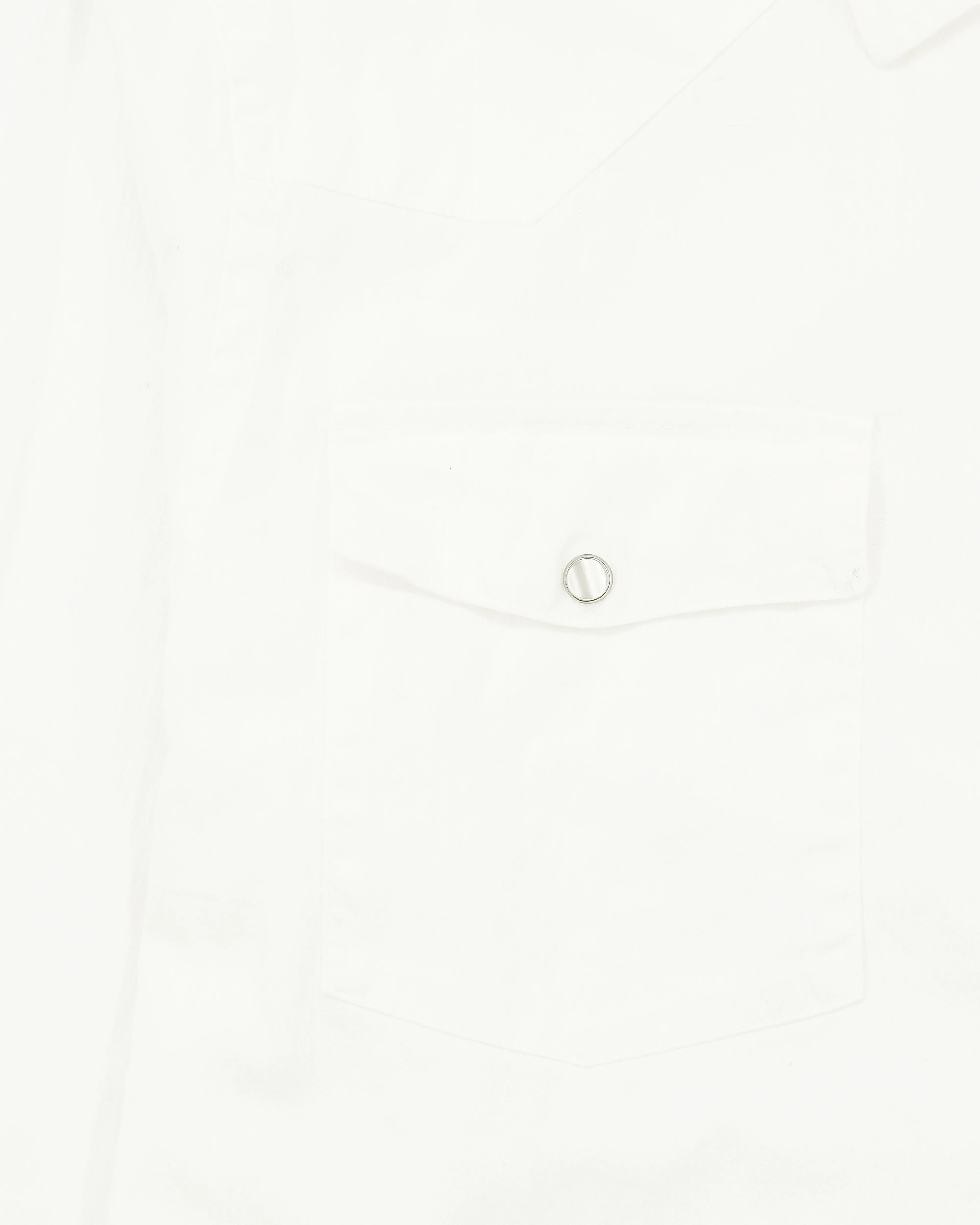 Dondup Western Shirt Pure Cotton Denim White