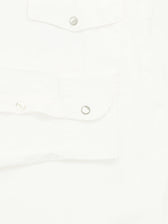 Dondup Western Shirt Pure Cotton Denim White