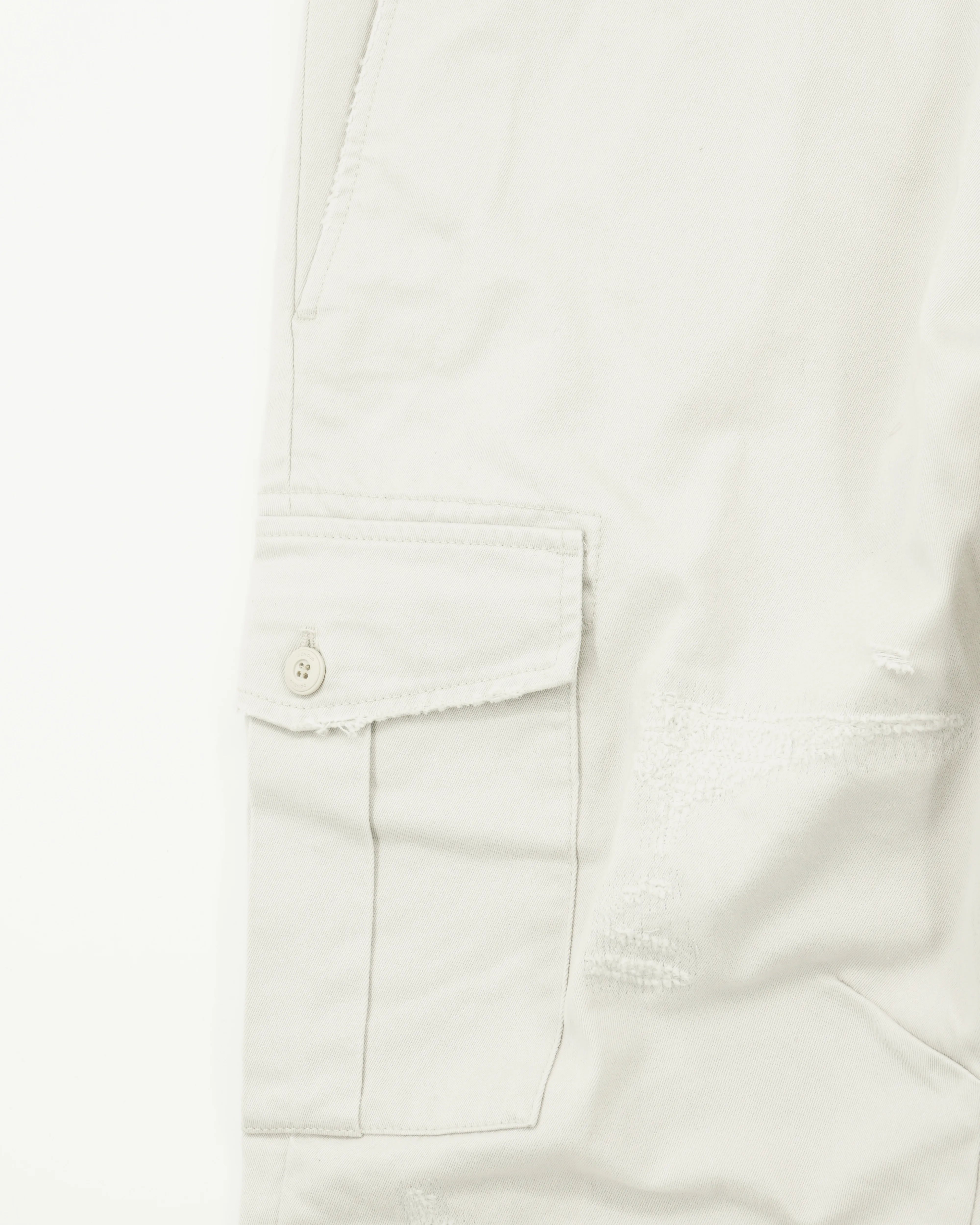 Dondup Alan Cargo Pure Cotton Light Grey