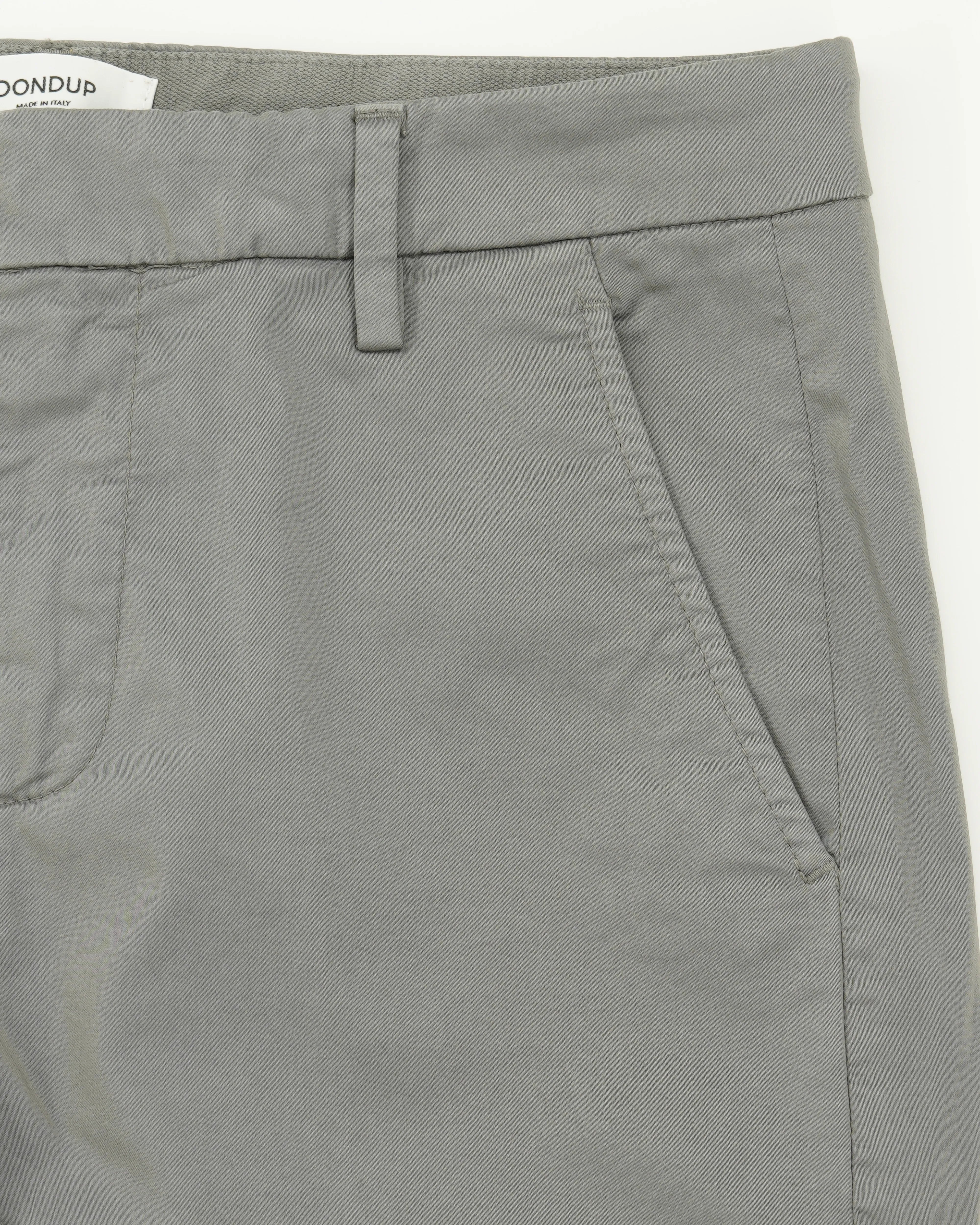 Dondup Gaubert Gabardine Stretch Grey