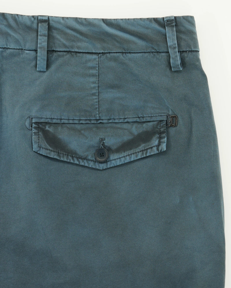 Dondup Shorts Cotton Stretch Blue