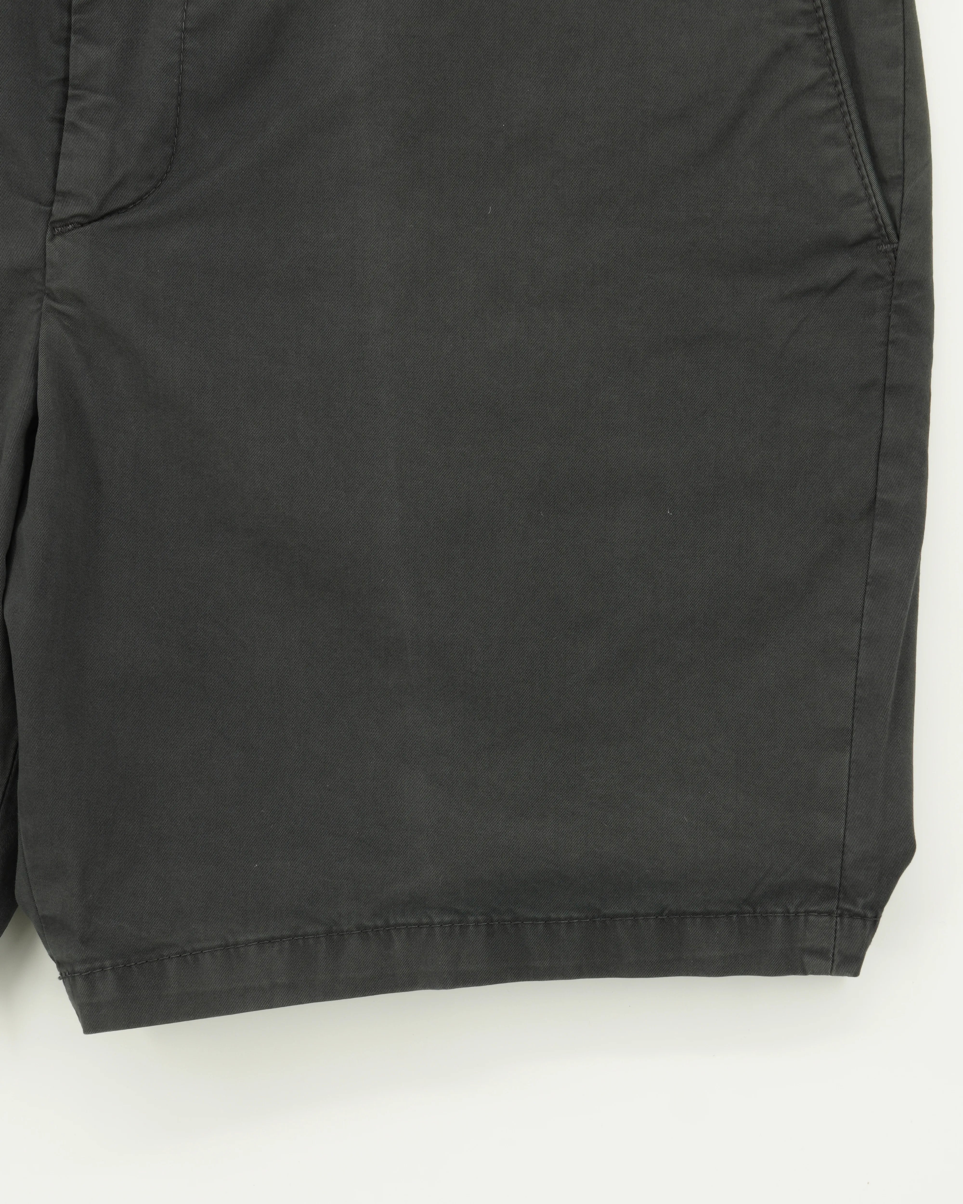Dondup Shorts Cotton Stretch Washed Black