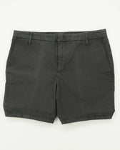 Dondup Shorts Cotton Stretch Washed Black