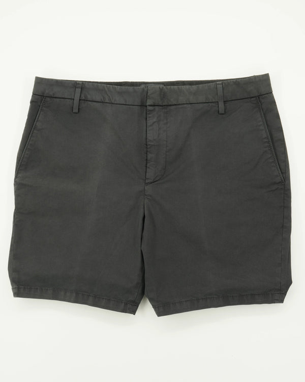 Dondup Shorts Cotton Stretch Washed Black