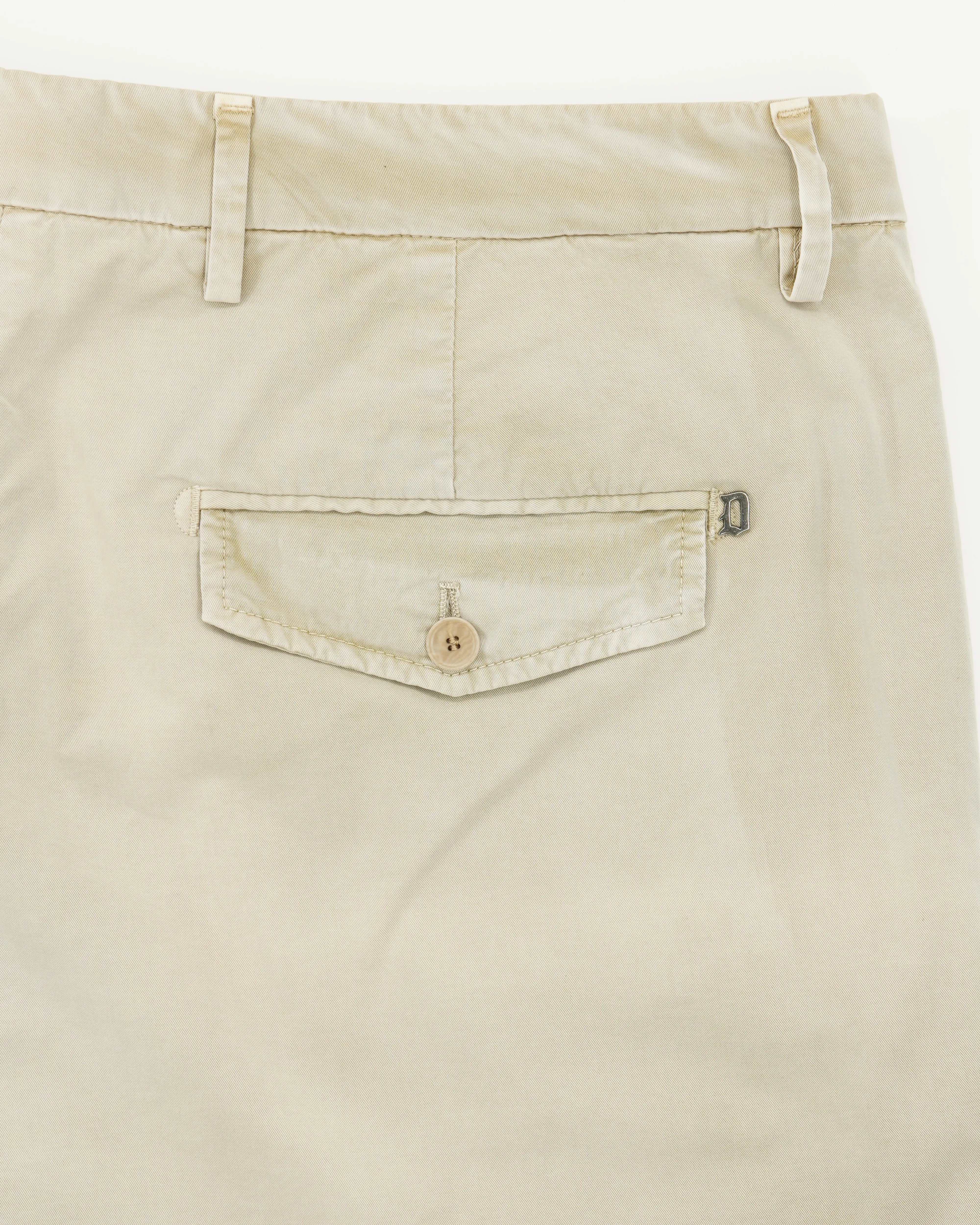 Dondup Shorts Cotton Stretch Light Beige