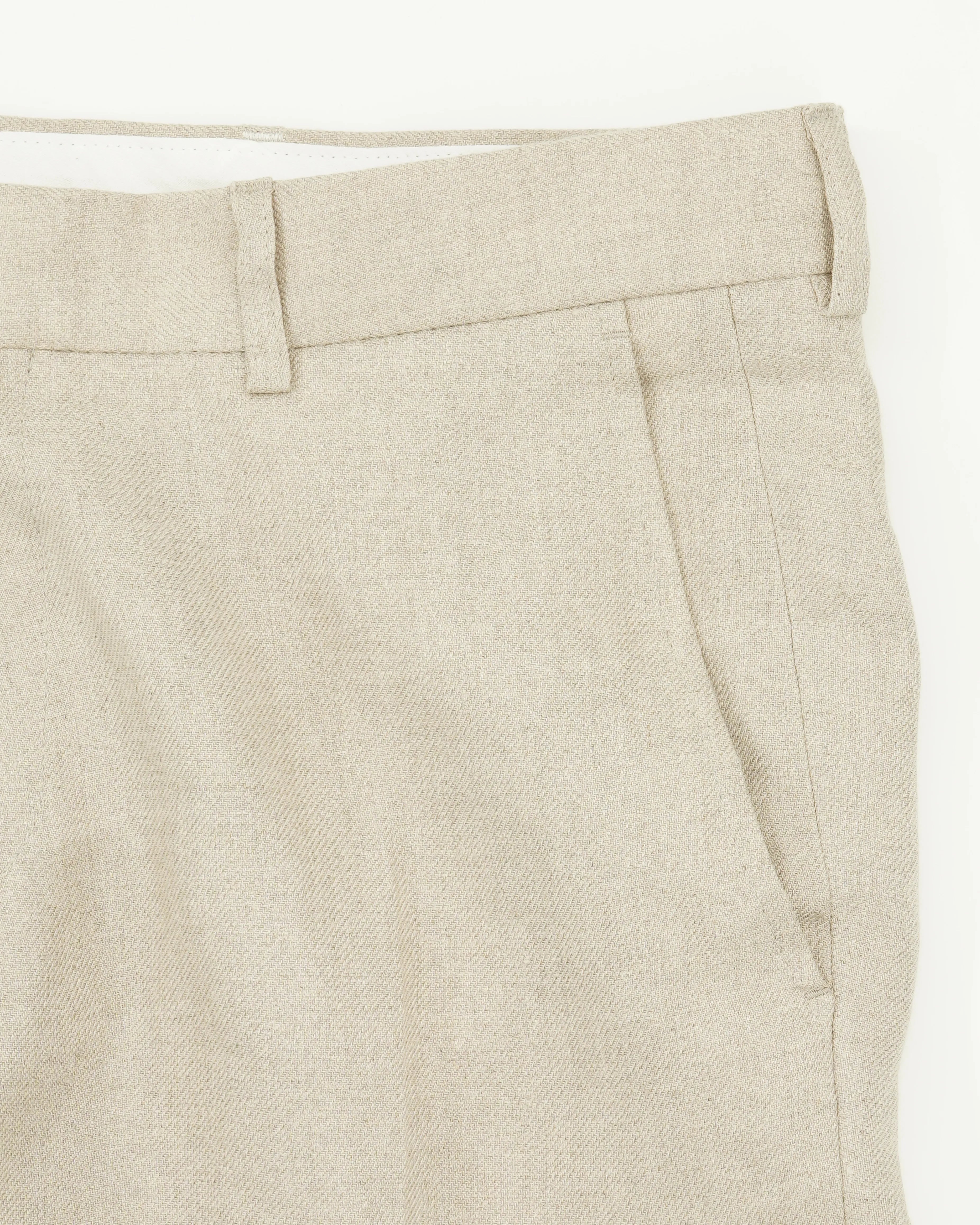 Studio 73 Trousers Solbiati Linen Light Beige