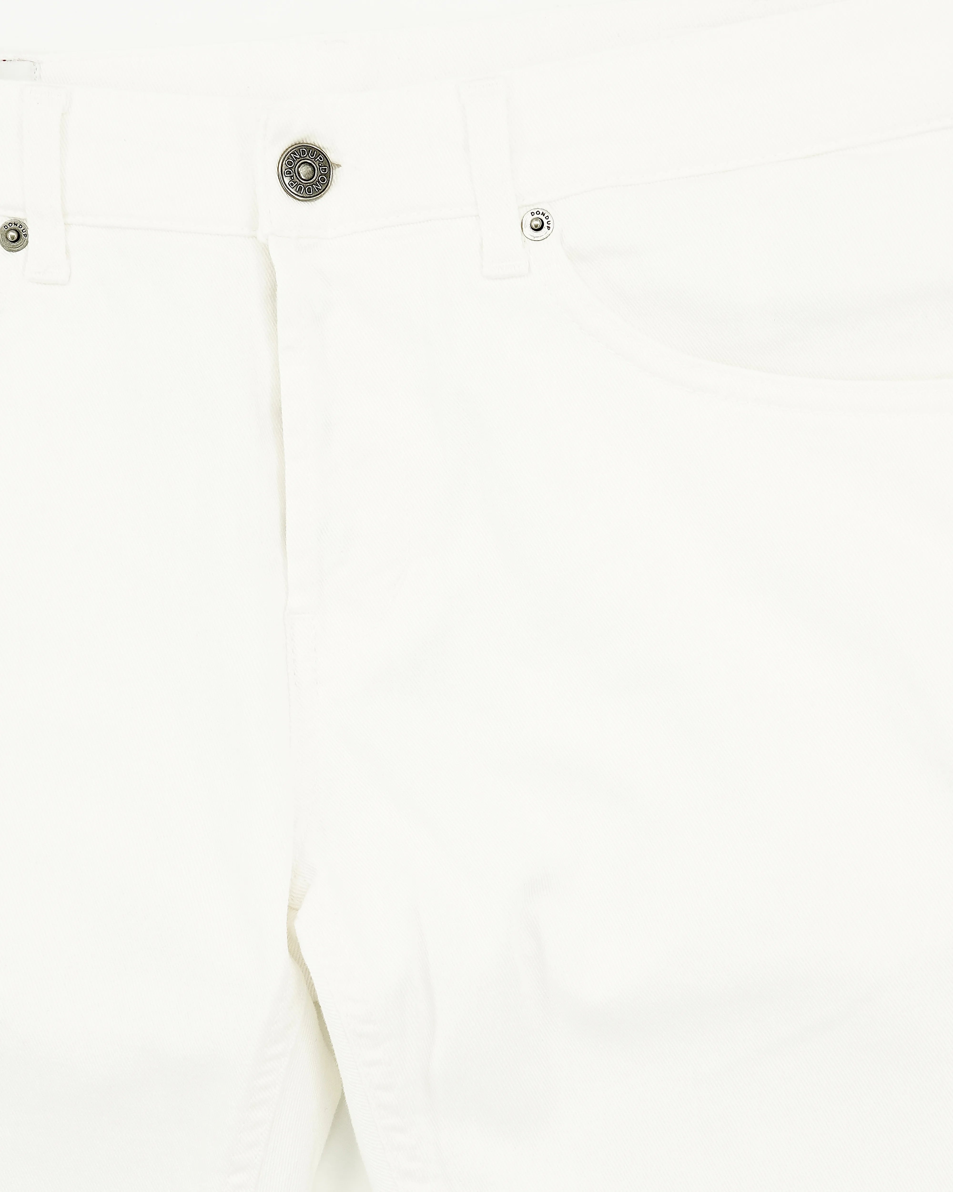 Dondup George Stretch Denim White