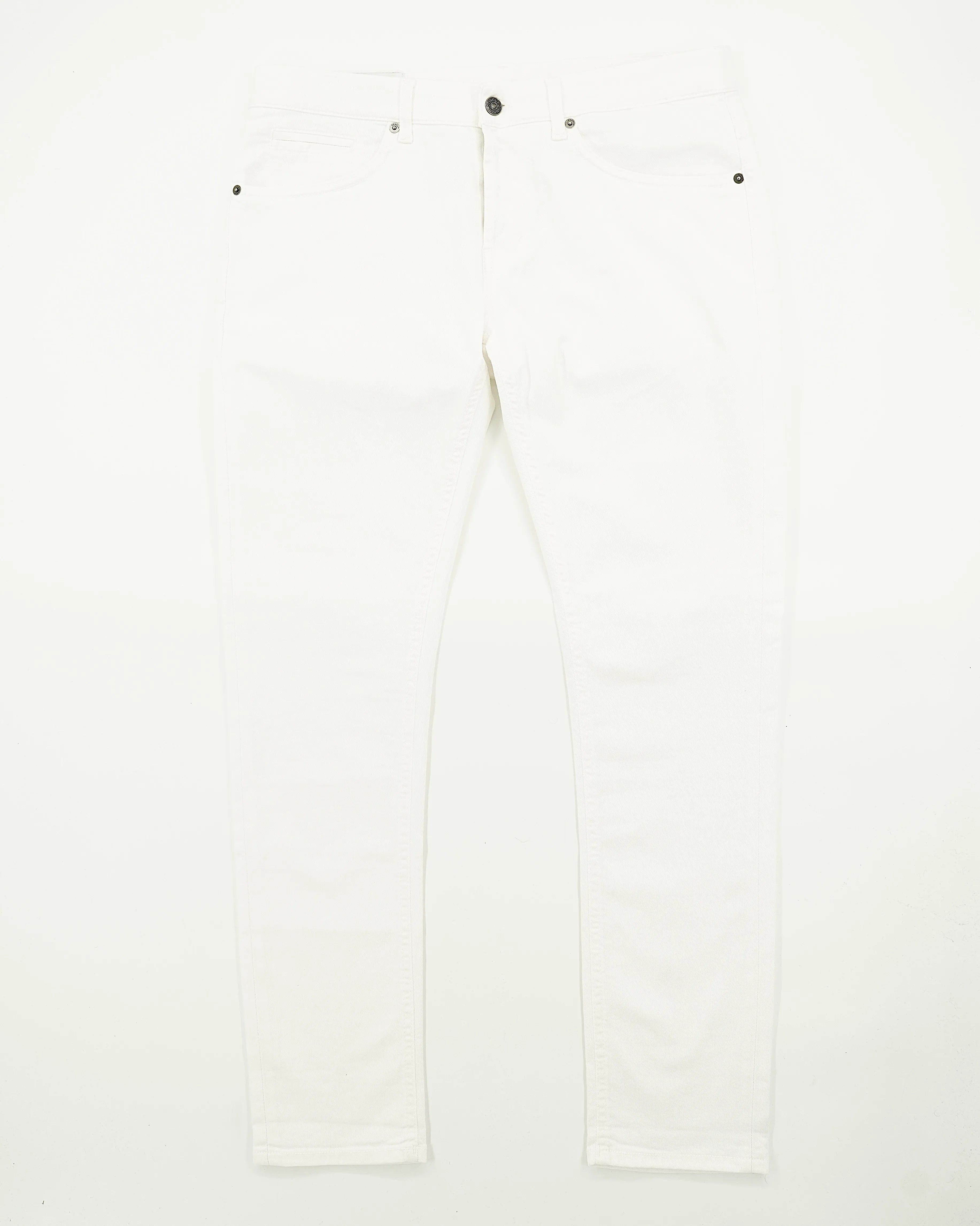 Dondup George Stretch Denim White