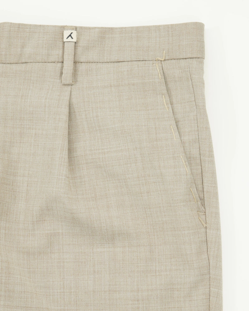 Myths Trousers Technical Wool Beige