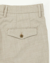Myths Trousers Technical Wool Beige