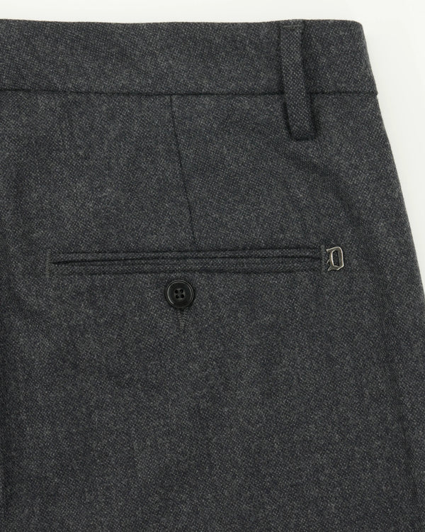 Dondup Gaubert Wool Stretch Dark Gray