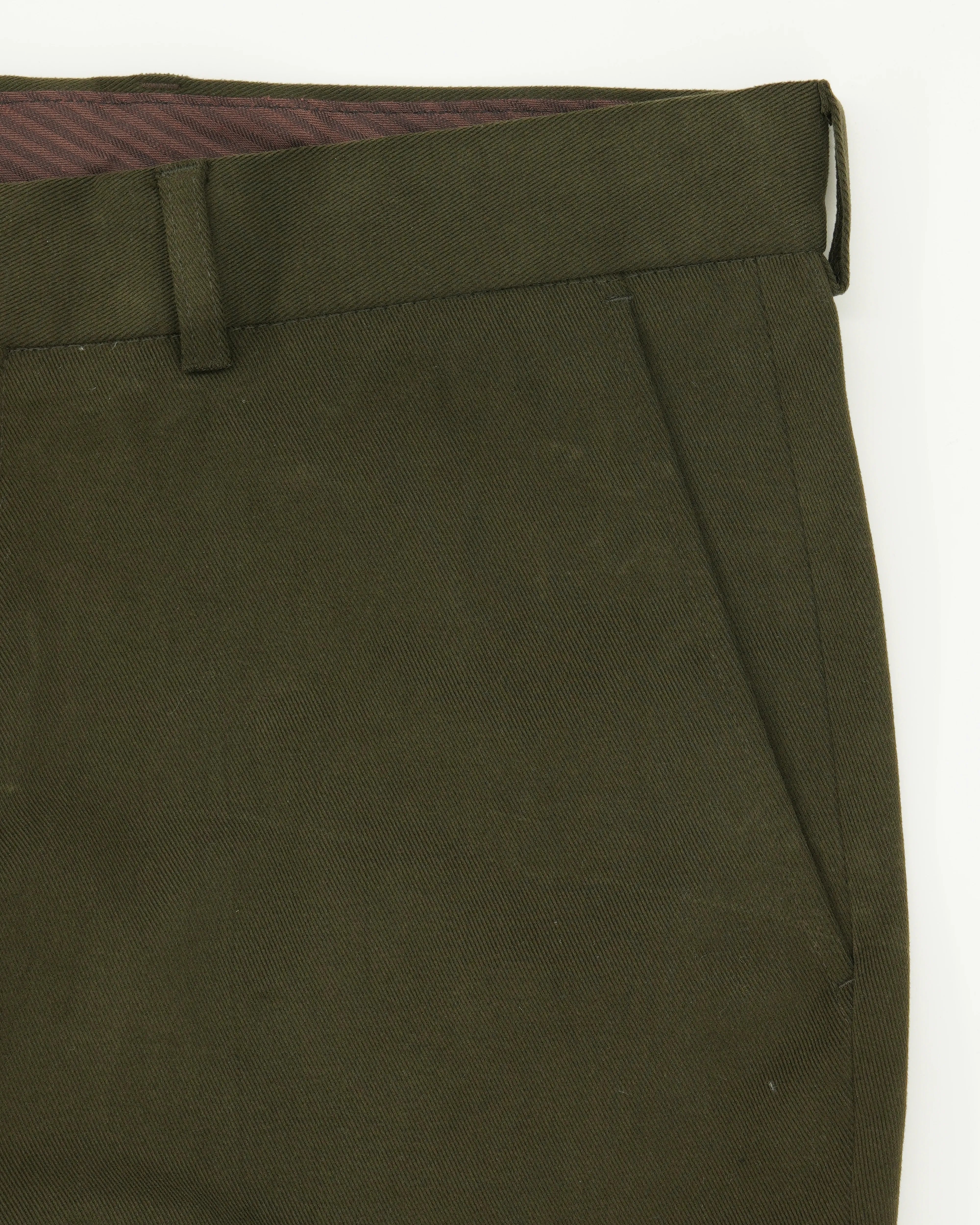 Studio 73 Trousers Cotton Stretch Green