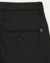 Dondup Gaubert Wool Blend Stretch Black