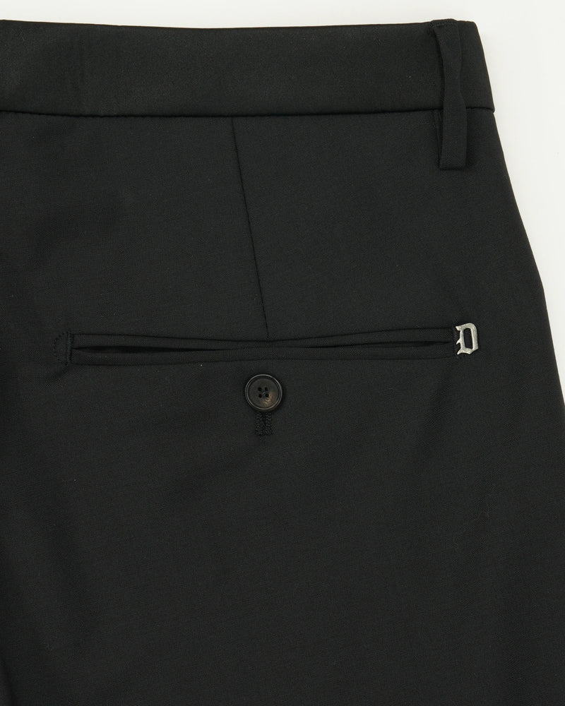 Dondup Gaubert Wool Blend Stretch Black