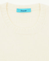 Drumohr Crewneck Brushed Lambswool Cream