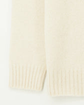 Drumohr Crewneck Brushed Lambswool Cream
