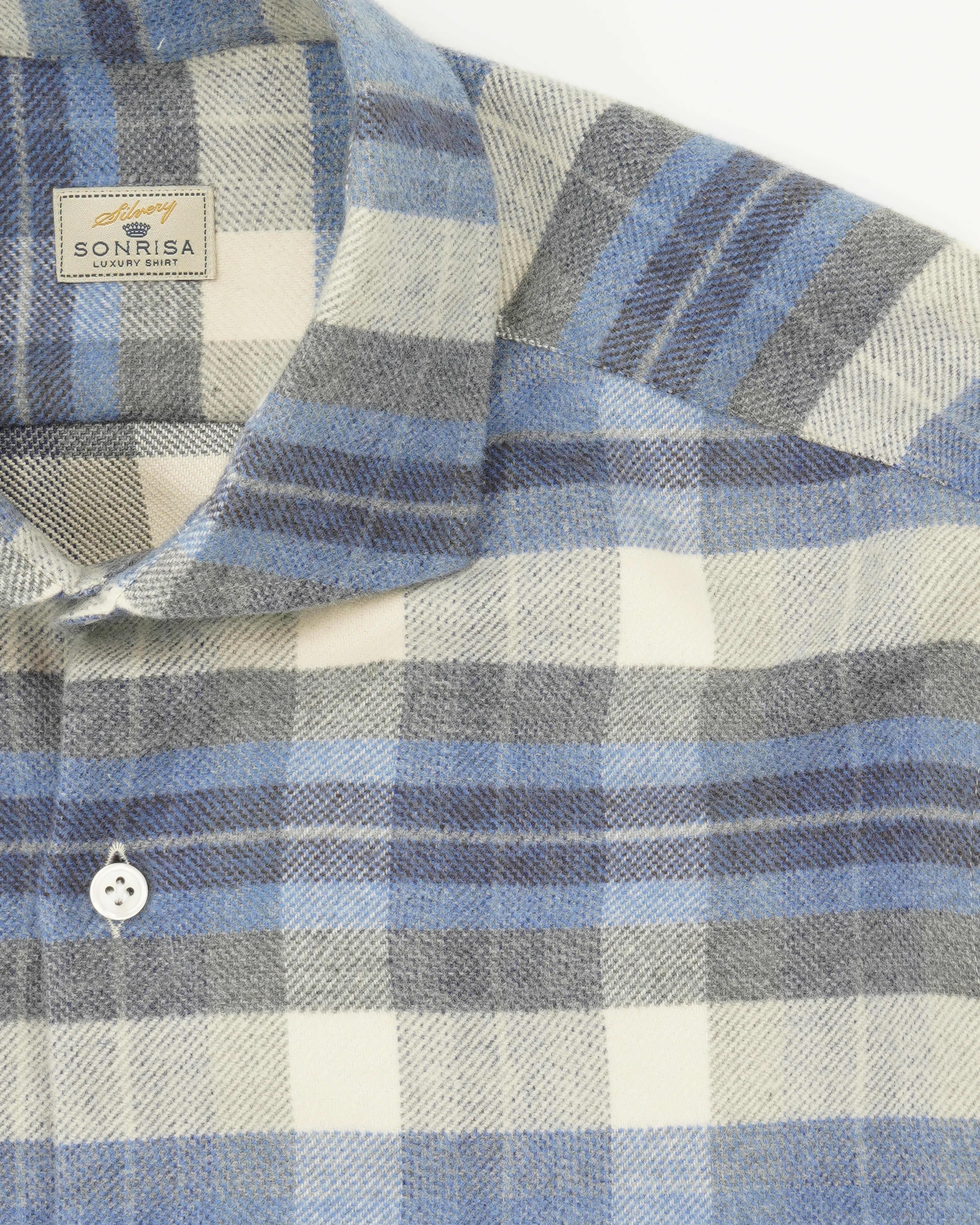 Sonrisa Shirt Heavy Flannel Blue Check