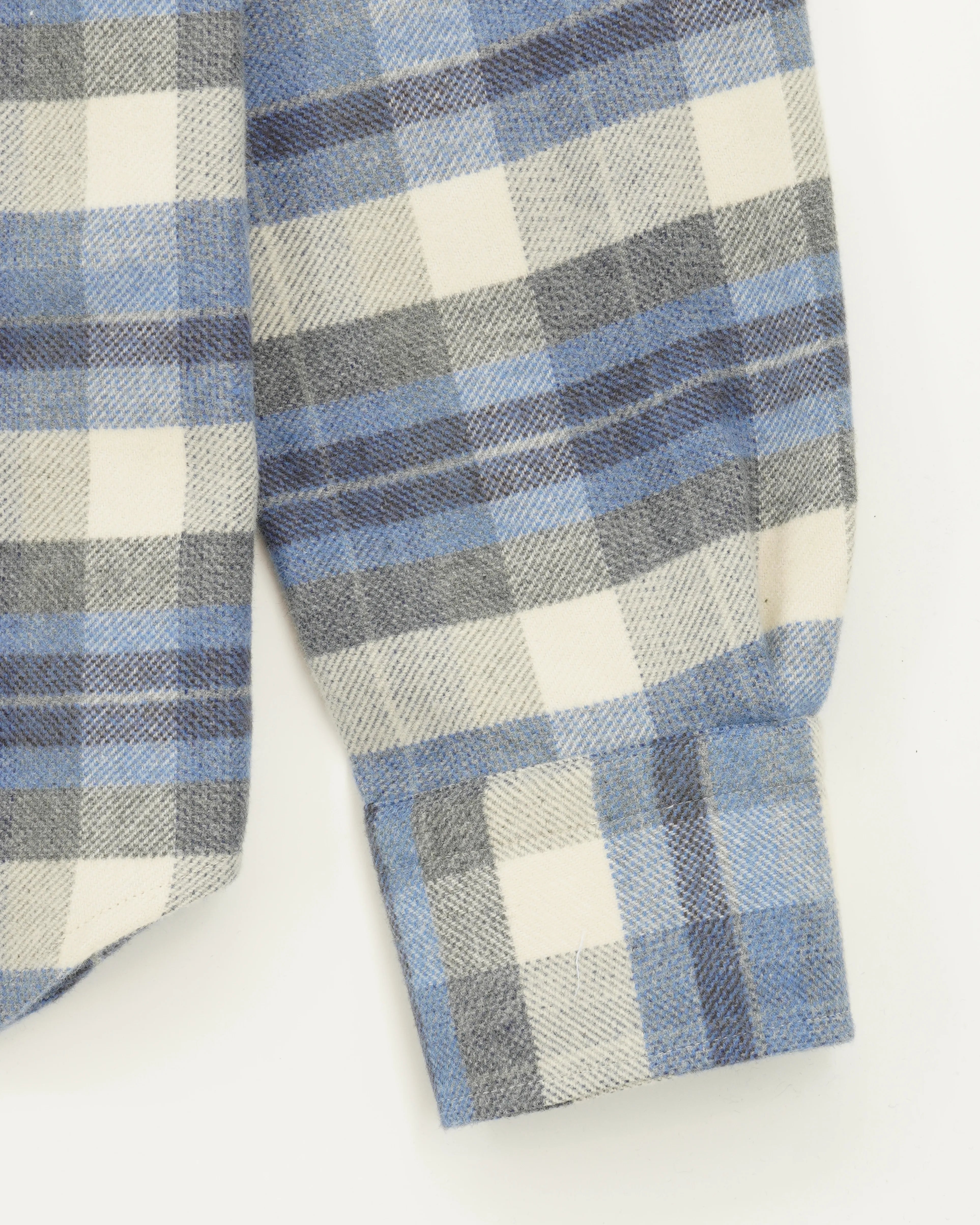 Sonrisa Shirt Heavy Flannel Blue Check