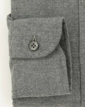 Sonrisa Shirt Flannel Pure Cotton Grey