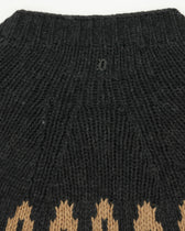 Dondup Crewneck Jacquard Washed Black