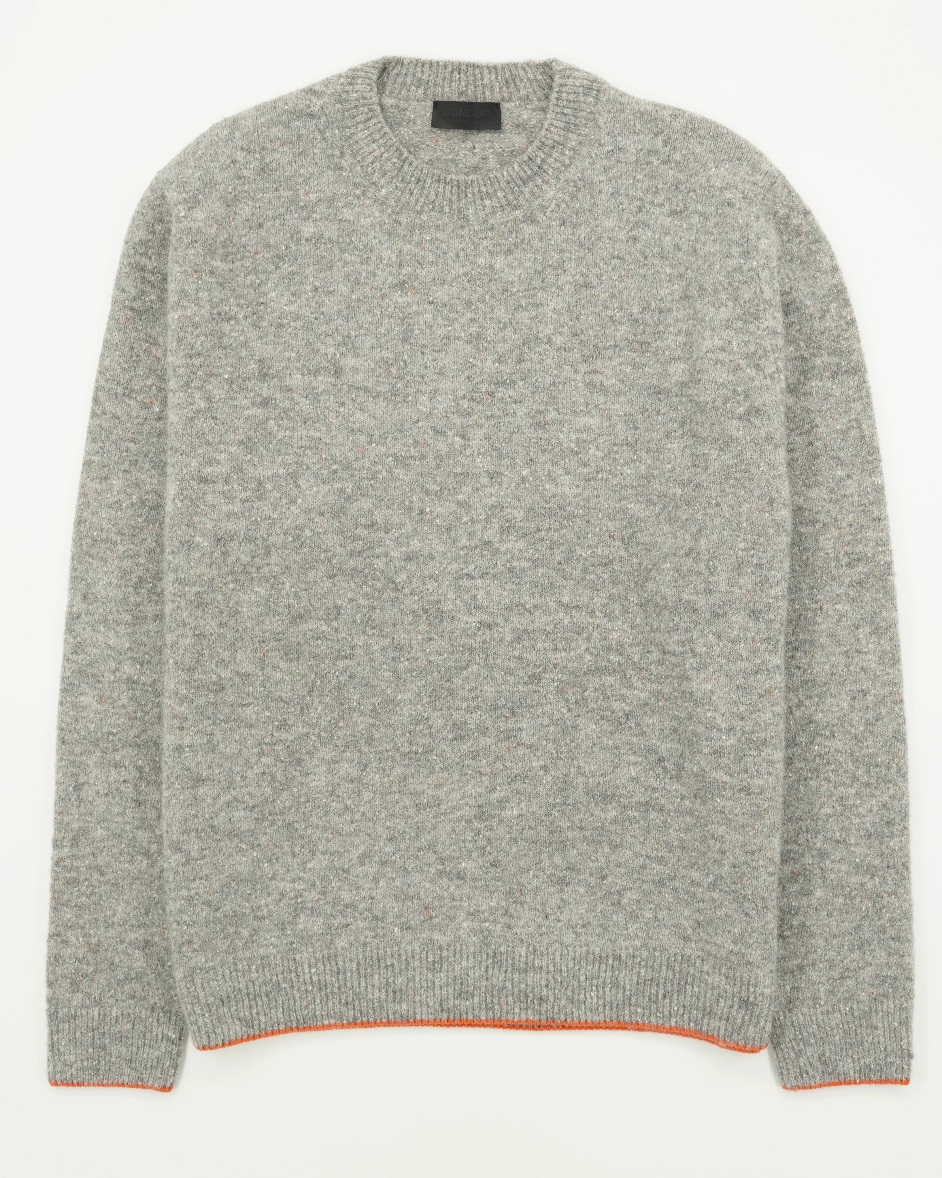 Dondup Crewneck Alpaca Silk Blend Grey
