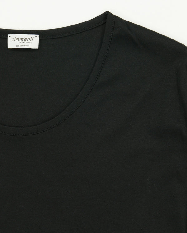 Zimmerli Underwear T-Shirt Cotton Black