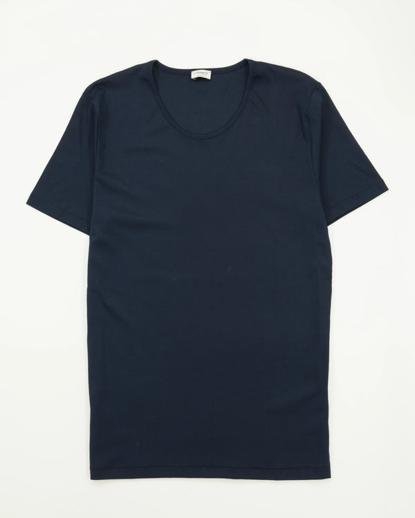 Zimmerli Underwear T-Shirt Cotton Navy