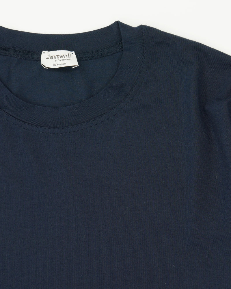 Zimmerli T-Shirt Modal Navy