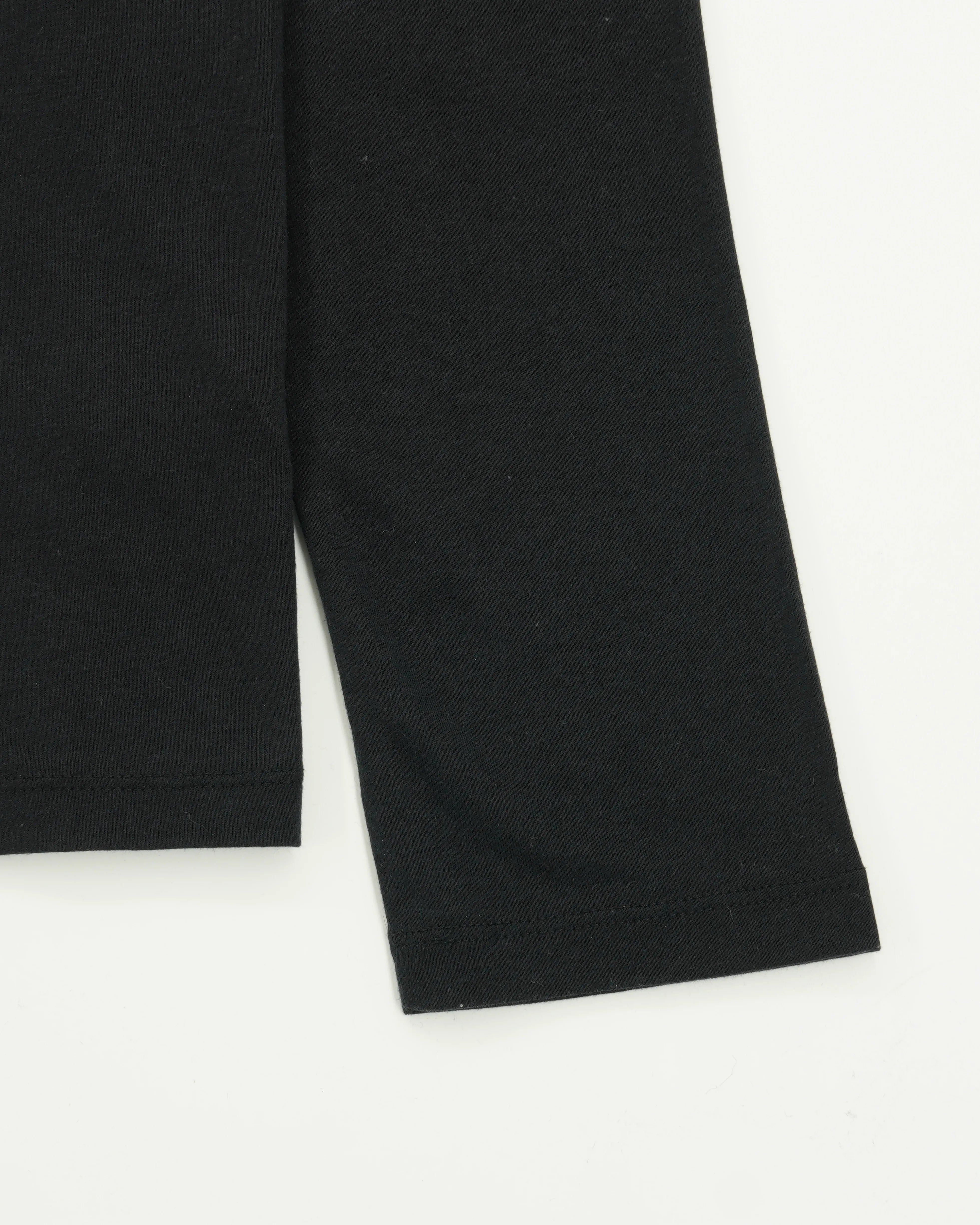 Majestic Filatures T-Shirt Lyocell Cotton Black
