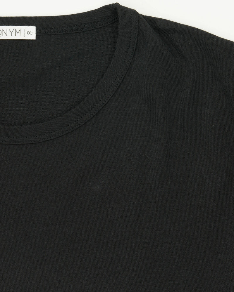 Anonym T-Shirt Cotton Black