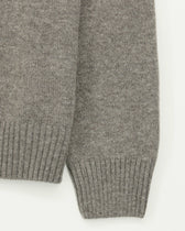 Gran Sasso Full Zip Wool Cashmere Taupe