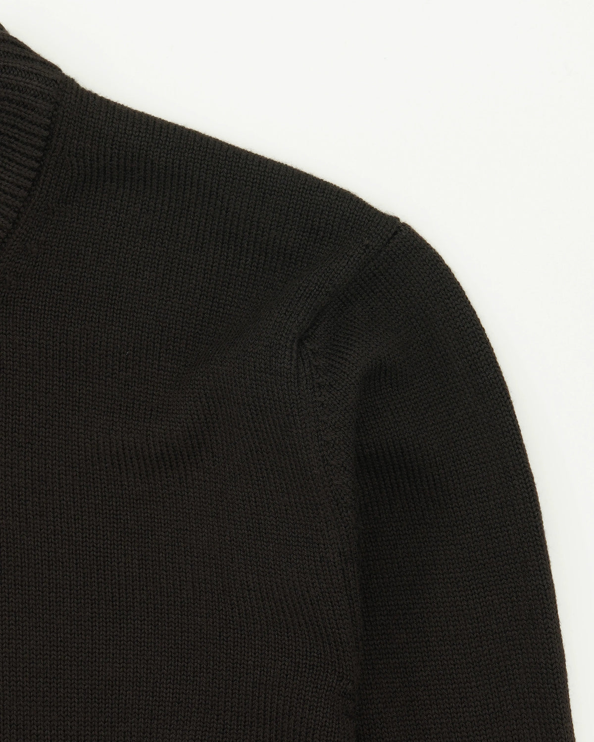 Gran Sasso Crewneck 10 Gauge Merino Brown