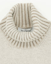 Gran Sasso Turtleneck Wool Cashmere Beige