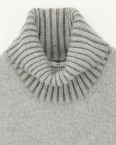 Gran Sasso Turtleneck Wool Cashmere Light Grey