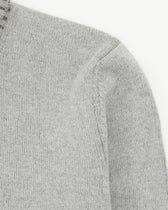 Gran Sasso Turtleneck Wool Cashmere Light Grey