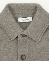 Gran Sasso Cardigan Super Geelong Taupe