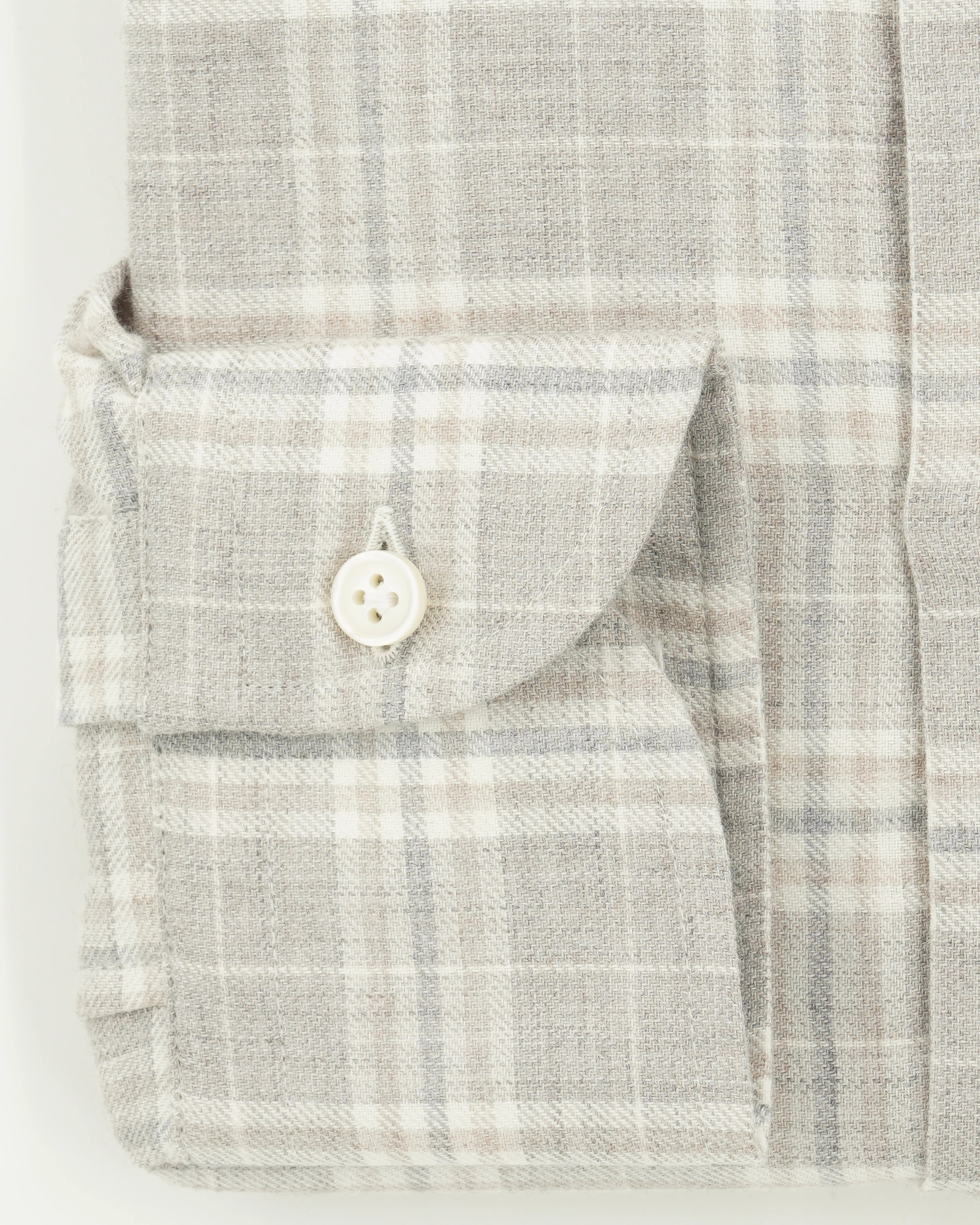Sonrisa Shirt Fine Flannel Check Grey