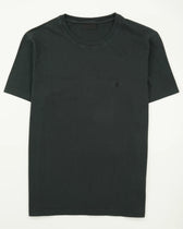 Dondup T-Shirt Garment Dyed Cotton Black