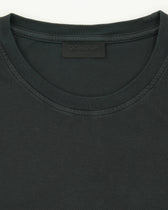 Dondup T-Shirt Garment Dyed Cotton Black