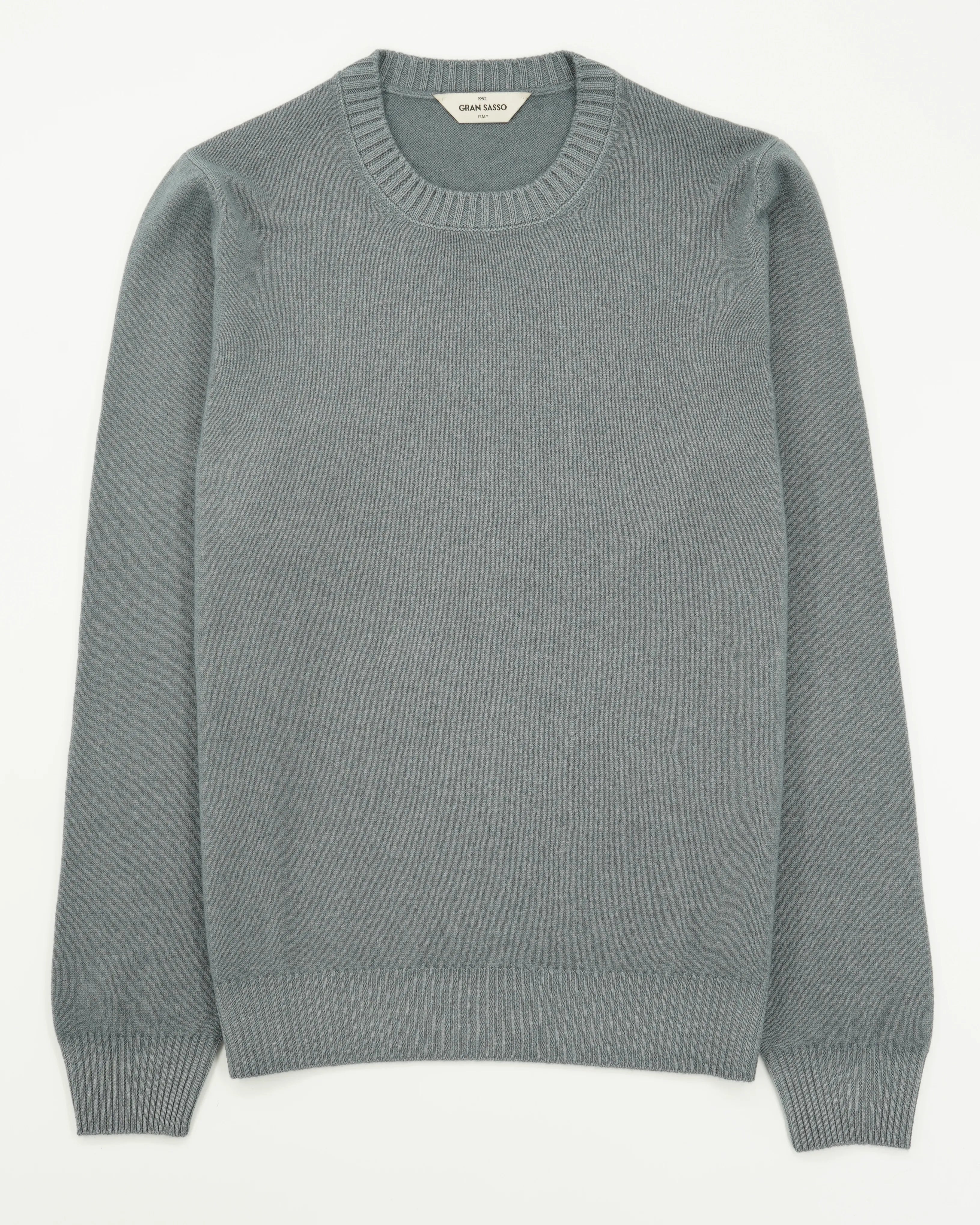 Gran Sasso Crewneck Wool Cashmere Green