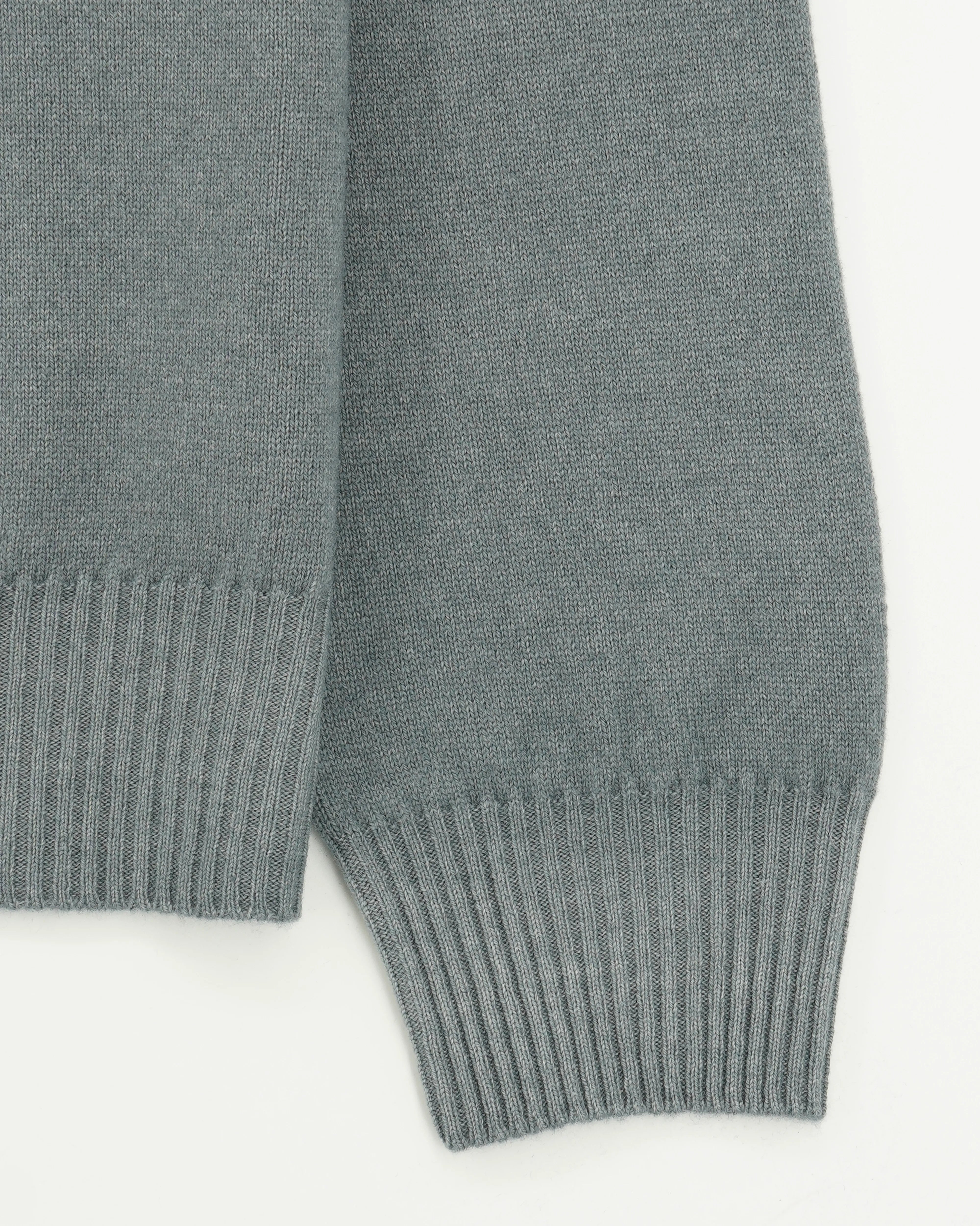 Gran Sasso Crewneck Wool Cashmere Green